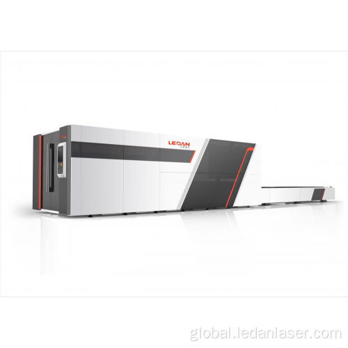 China 12000W Double-table DFDH12025 fiber laser cutting machine Manufactory